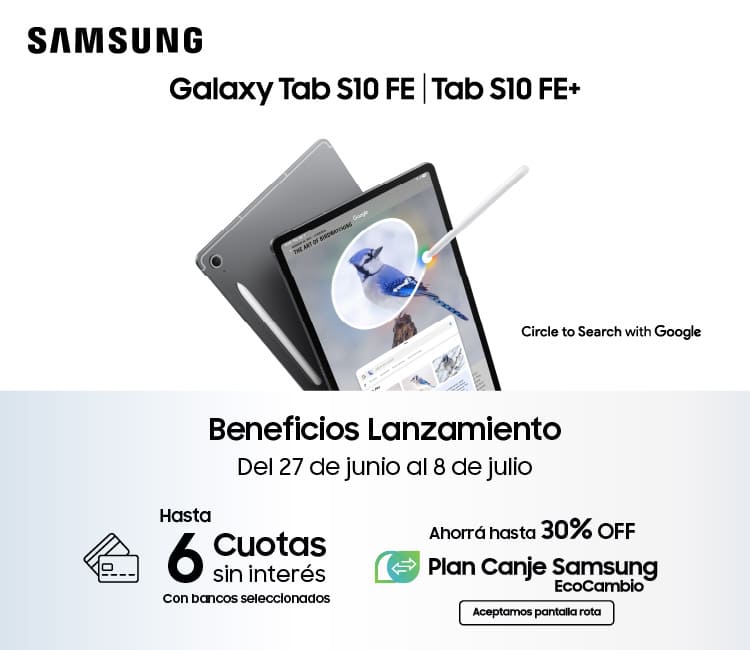 TAB S10FE  LANZAMIENTO