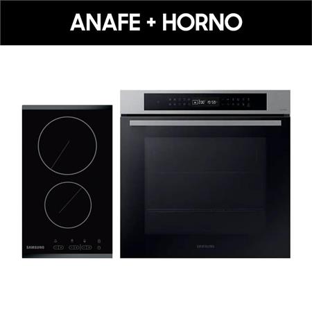 Combo Samsung Anafe Vitrocerámico 2 H + Horno Eléctrico Serie 4