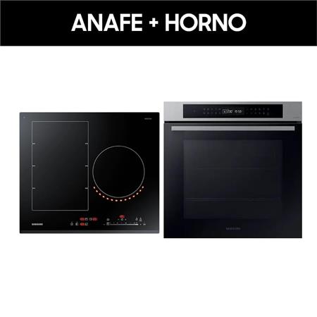 Combo Samsung Anafe Vitrocerámico 3 H + Horno Eléctrico Serie 4